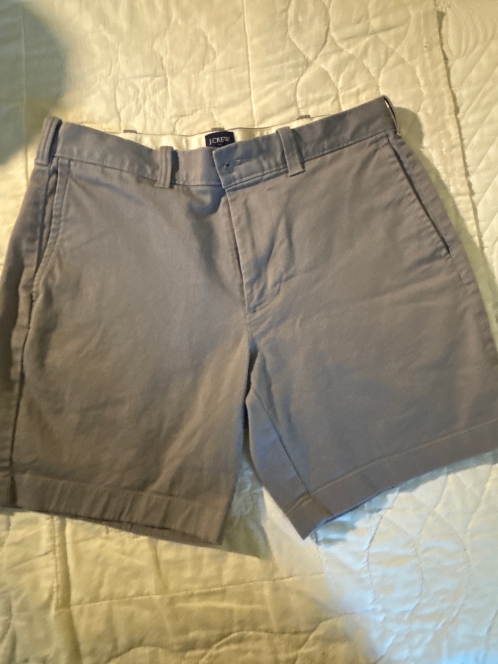 J. Crew Gray Chino Shorts